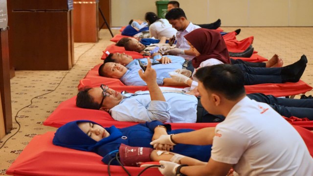Bank Sumut gelar donor darah