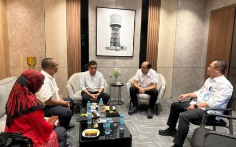 Dirut Tirtanadi, Ardian Surbakti, terima audiensi Forwadi