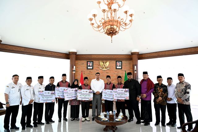 Gubernur Sumut, Bobby Nasution, apresiasi kafilah STQH Sumut