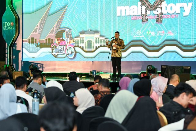 Gubernur Sumut, Bobby Nasution, hadiri Medan Sharia Investor City