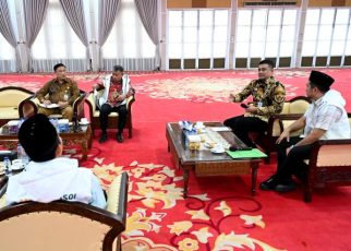 Gubernur Sumut, Bobby Nasution, terima audensi LASQI