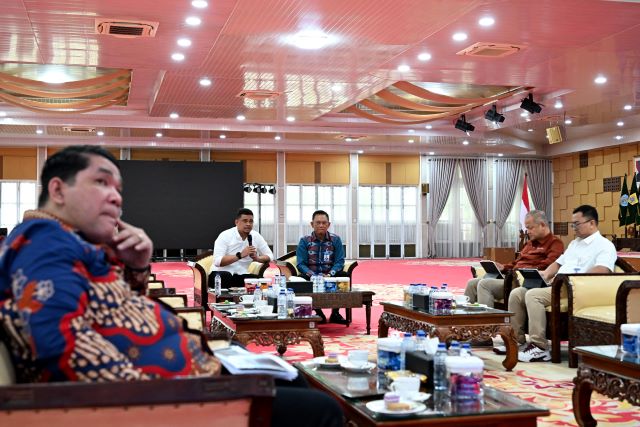 Gubernur Sumut, Bobby Nasution, terima audiensi Bank Indonesia