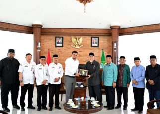 Gubernur Sumut, Bobby Nasution, terima audiensi MUI