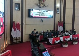 Ketua Bapemperda DPRD Medan, Afif Abdillah, sampaikan usulan Ranperda Wasbang
