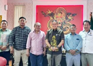 Ketua DPRD Medan, Wong Chun Sen, terima Panitia Natal PWI Sumut 2025