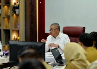 Pj Sekdaprov Sumut, Sulaiman Harahap, ikuti Rakor Inflasi bersama Kemendagri