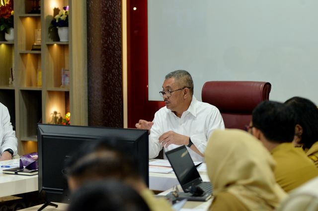 Pj Sekdaprov Sumut, Sulaiman Harahap, ikuti Rakor Inflasi bersama Kemendagri