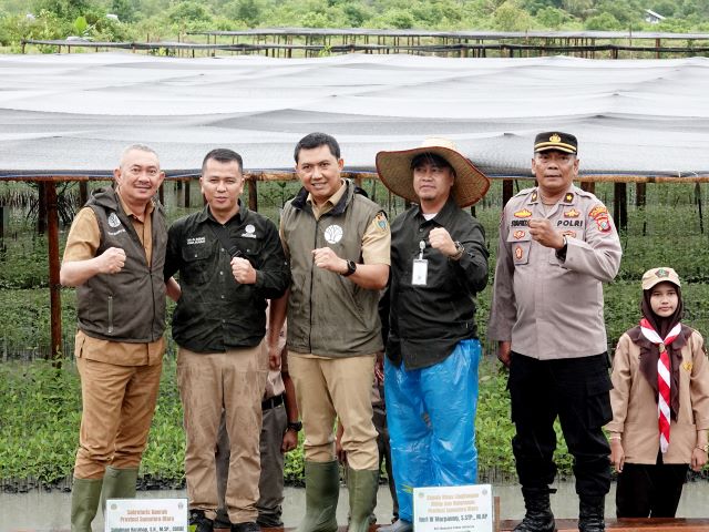 Pj Sekdaprov Sumut, Sulaiman Harahap, tanam pohon serentak