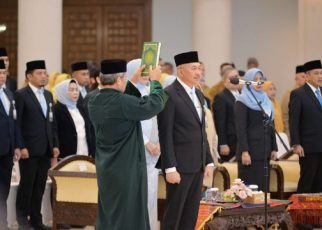 Sulaiman Harahap dilantik menjadi Pj Sekdaprov Sumut