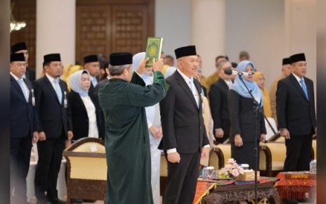 Sulaiman Harahap dilantik menjadi Pj Sekdaprov Sumut