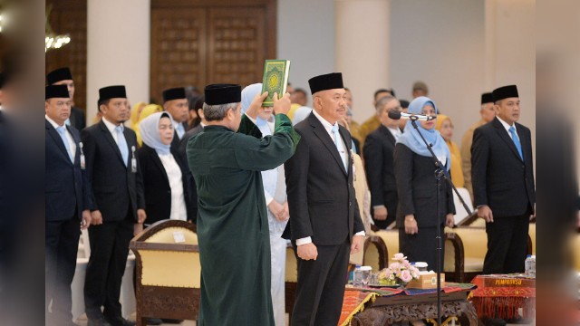 Sulaiman Harahap dilantik menjadi Pj Sekdaprov Sumut