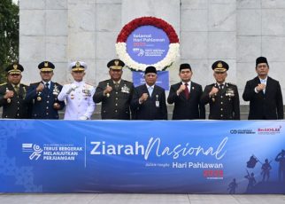 Wakil Gubernur Sumut, Surya, Inspektur Upacara Hari Pahlawan 2025