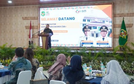 Wakil Wali Kota Medan, Zakiyuddin Harahap, enerima kunjungan Tim Verifikasi dan Validasi SDGs