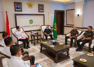 Wali Kota Medan, Rico Tri Putra Bayu Waas, terima audiensi Inkanas