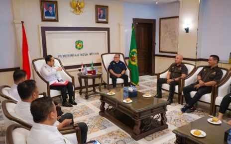 Wali Kota Medan, Rico Tri Putra Bayu Waas, terima audiensi Inkanas