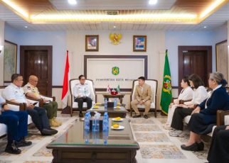 Wali Kota Medan, Rico Tri Putra Bayu Waas, terima audiensi Panitia kedatangan Patung Dewi Mazu dari Putian