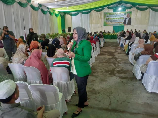 Anggota DPRD Medan Fraksi Hanura-PKB, Roma Uli Silalahi, gelar Reses 4 Masa Sidang 1 Tahun Sidang 2025-2026 di Marelan 4