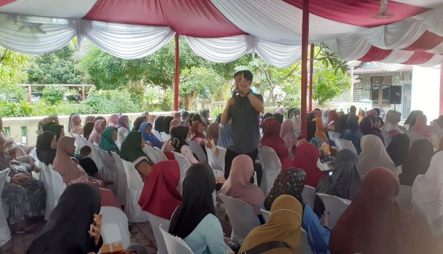 Anggota DPRD Medan Fraksi PSI, Reinhart Jeremy Anindhita, gelar Sosper XII TA 2025 di Medan Deli 3