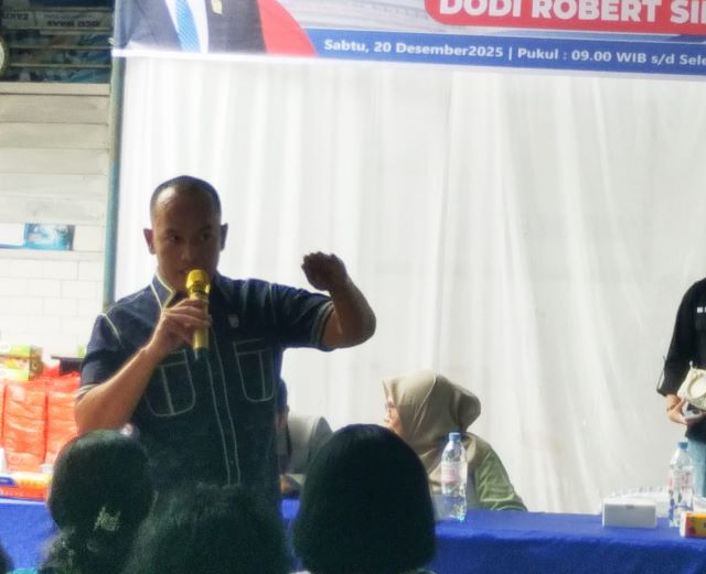 Anggota DPRD Medan Fraksi Partai Demokrat, Dodi R Simanunsong, gelar Reses 4 Masa Sidang 1 Tahun Sidang 2025-2026 di Medan Kota 1