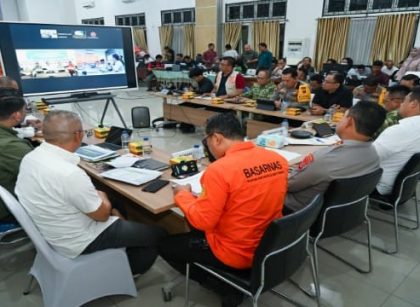 Gubernur Sumut, Bobby Nasution, Ratas dengan Presiden terkait bencana alam