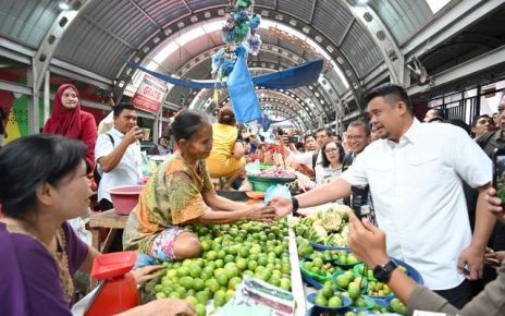 Gubernur Sumut, Bobby Nasution, Sidak Pasar Sukaramai