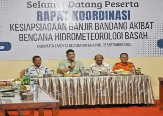 Gubernur Sumut, Bobby Nasution, pimpin Rakor BMKG di Langkat
