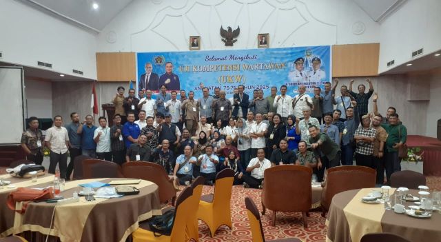 Penutupan UKW Angkatan 75 & 76 PWI Sumut tahun 2025