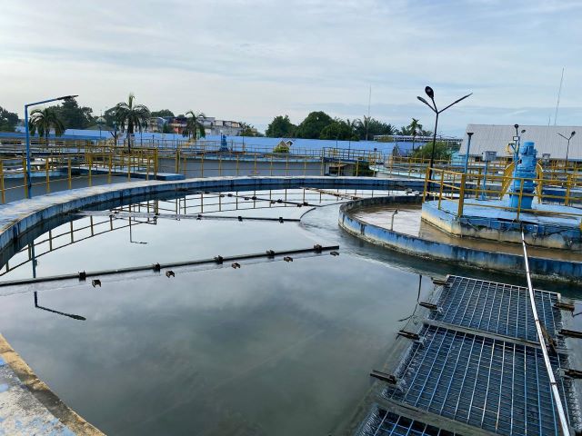 Perumda Tirtanadi cuci reservoir IPAM Sunggal