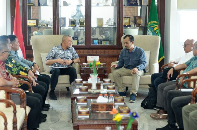 Pj Sekdaprov Sumut, Sulaiman Harahap, terima Ditjen Migas Kementerian ESDM