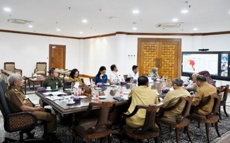 Wakil Gubernur Sumut,, Surya, ikuti zoom meeting Rakor Inflasi