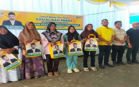 Wakil Ketua DPRD Medan, Hadi Suhendra, gelar Sosper XII TA 2025 di Marelan & Belawan