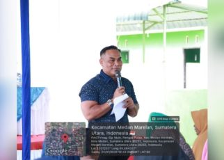 Anggota DPRD Medan Fraksi NasDem, Saipul Bahri, gelar Sosper 1 2026 di Marelan