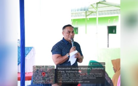 Anggota DPRD Medan Fraksi NasDem, Saipul Bahri, gelar Sosper 1 2026 di Marelan