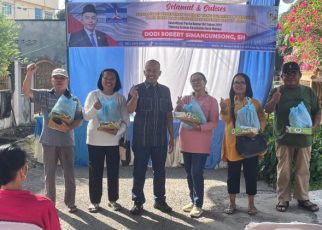 Anggota DPRD Medan Fraksi Partai Demokrat, Dodi Robert Simangunsong, gelar sosialiasi ke 1 TA 2026 di Medan Kota