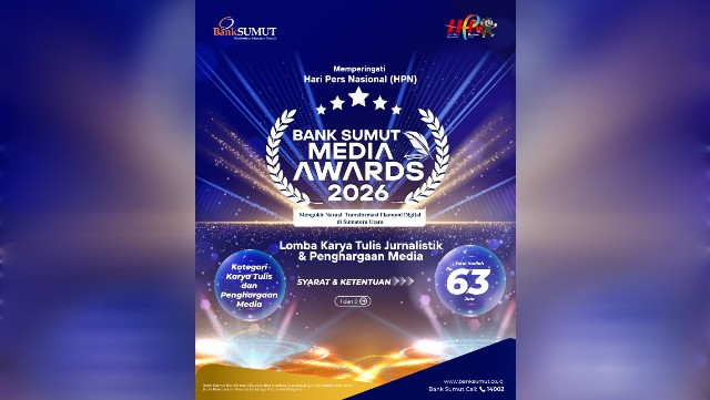 Bank Sumut gelar Media Award 2026 sambut HPN