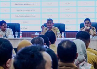 Sekda Medan, Wiriya Alrahman, pimpin Rakor LKPj & LPPD