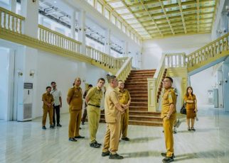 Wakil Wali Kota Medan, Zakiyuddin Harahap, tinjau Gedung Warenhuis