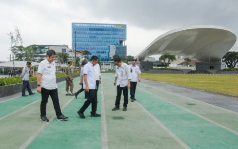 Wakil Wali Kota Medan, Zakiyuddin Harahap, tinjau Lapangan Merdeka Medan