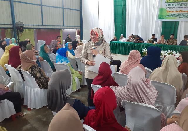 Anggota DPRD Medan Fraksi Hanura-PKB, Roma Uli Silalahi, gelar Reses V Masa Sidang II Tahun Sidang 2025-2026 di Medan Marelan 2