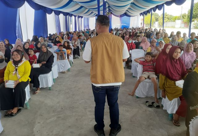 Anggota DPRD Medan Fraksi Partai NasDem, Saipul Bahri, gelar Sosper II TA 2026 di Medan Labuhan 2