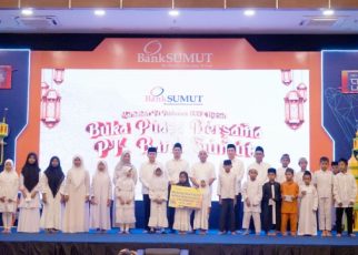 Bank Sumut buka puasa bersama & santuni anak yatim