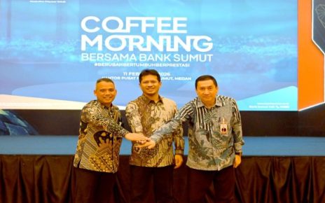 Coffe Morning jajaran Direksi Bank Sumut