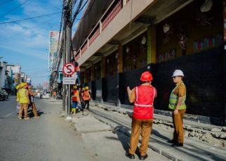 Dinas SDABMBK Kota Medan tertibkan kabel di ruas jalan Kota Medan
