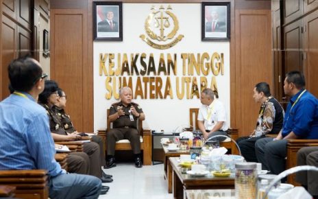 Direksi Bank Sumut silaturahmi dengan Kajati Sumut