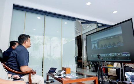 Gubernur Sumut, Bobby Nasution, Ikuti Rakor Rehabilitasi dan Rekonstruksi Pascabencana