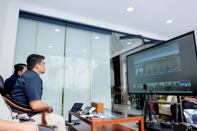 Gubernur Sumut, Bobby Nasution, Ikuti Rakor Rehabilitasi dan Rekonstruksi Pascabencana