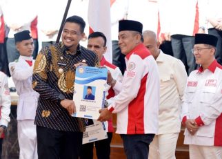 Gubernur Sumut, Bobby Nasution, hadiri pengukuhan ABPEDNAS
