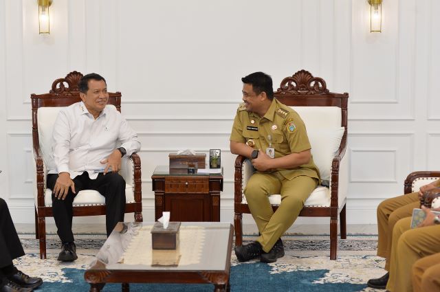 Gubernur Sumut, Bobby Nasution, terima kunjungan Wamen PAN RB