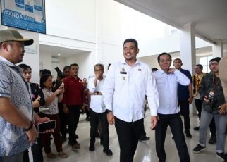 Gubernur Sumut, Bobby Nasution, tinjau RSUD Pratama Nias Barat 1