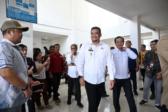 Gubernur Sumut, Bobby Nasution, tinjau RSUD Pratama Nias Barat 1